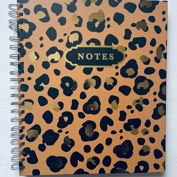 James Burke Collection Leopard Print Notebooks - Picture 3 of 7